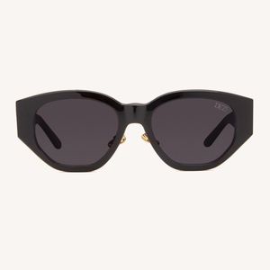 DEZI Sunglasses- CHARGE IT (Black/Dark Smoke)